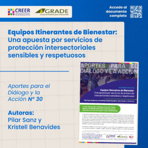 Equipos Itinerantes de Bienestar: Una apuesta por servicios de protección intersectoriales sensibles y respetuosos