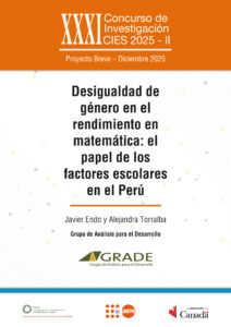 Desigualdad de género en el rendimiento en matemática: el papel de los factores escolares en el Perú