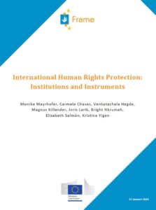 International Human Rights Protection: institutions and instruments
