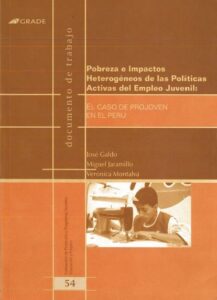 Pobreza e impactos heterogéneos de las políticas activas del empleo juvenil: el caso de PROJOVEN en el Perú