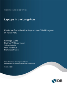 Laptops in the long-run: evidence from the One Laptop per Child Program in rural Peru