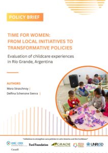 Time for women: from the local to transformative policies. Evaluation of childcare experiences in Río Grande, Argentina