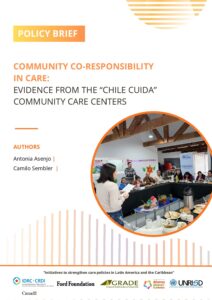 Community co-responsibility in care:  evidence from the “Chile Cuida”  Community Care Centers